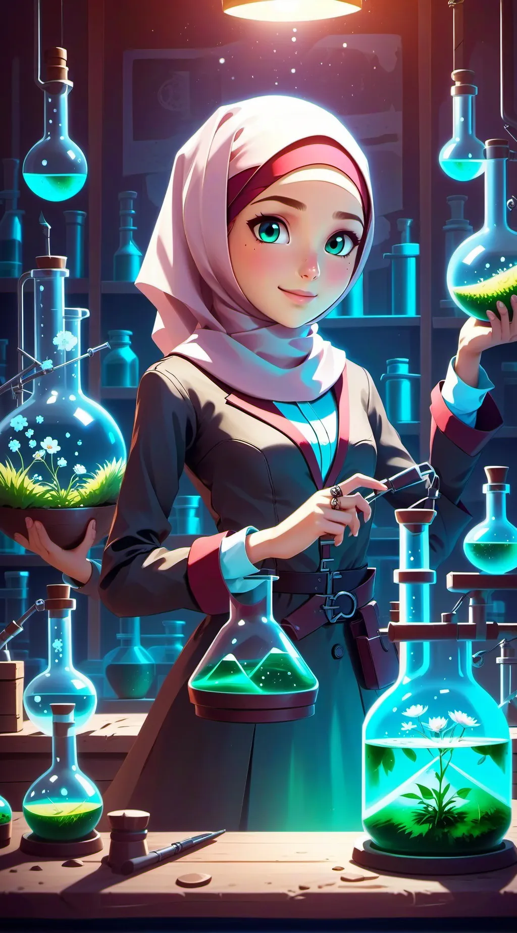 ai character: Kynara background