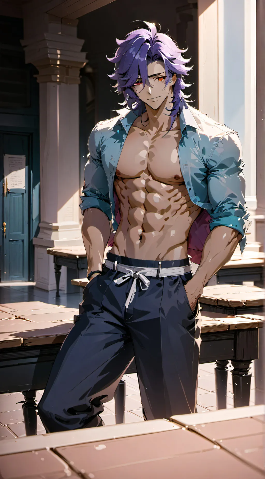 ai character: carl background