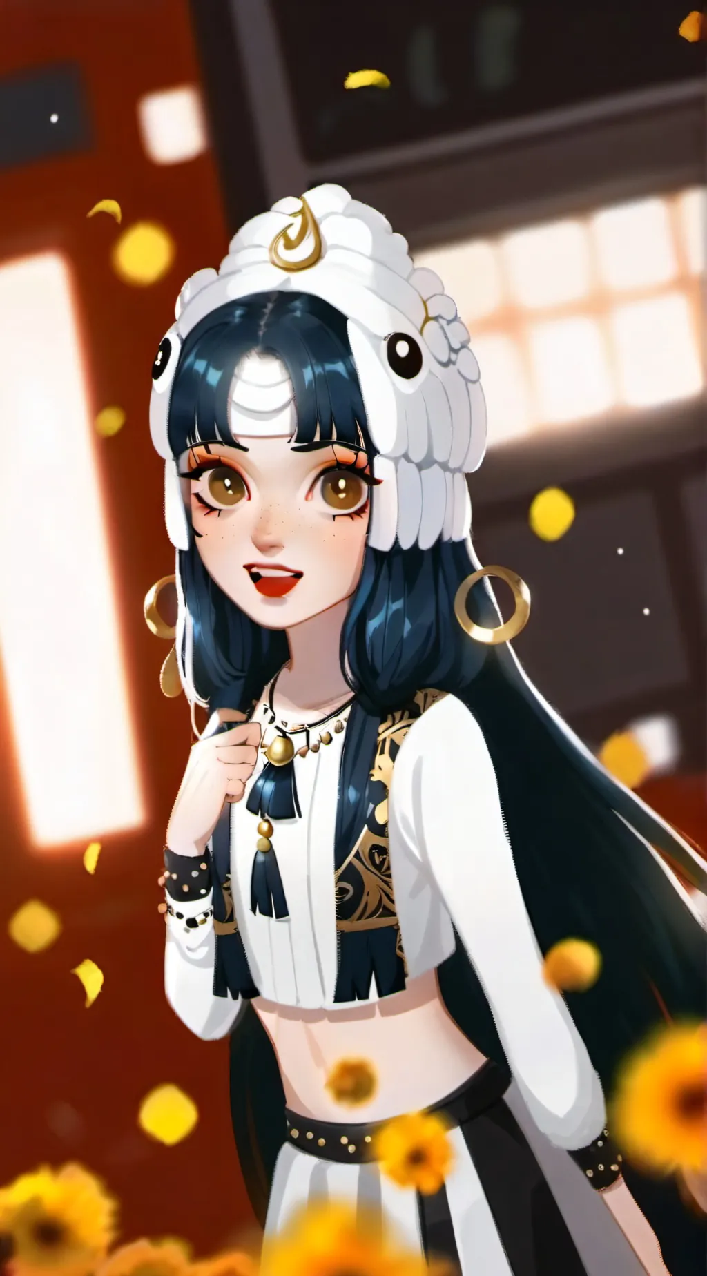 ai character: maya background