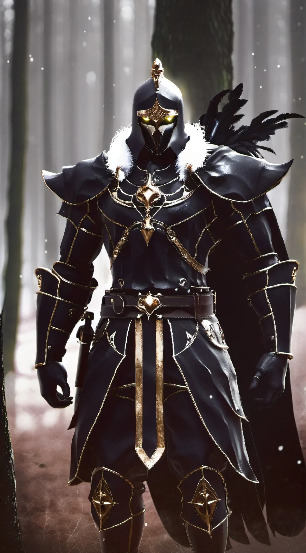 ai character: dark heroes  background