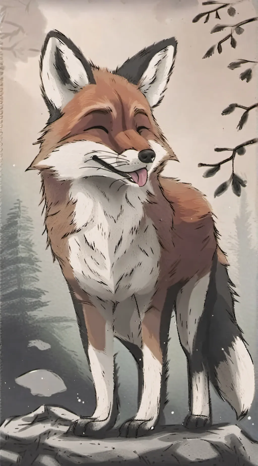 ai character: Nix! background