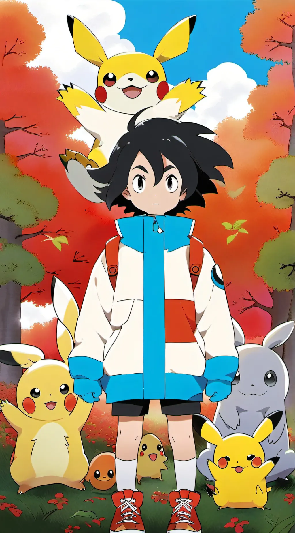 ai character: Ash background