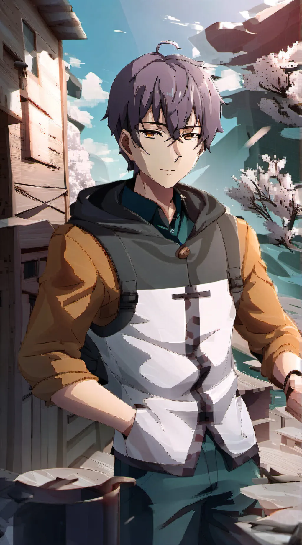 ai character: Noa background