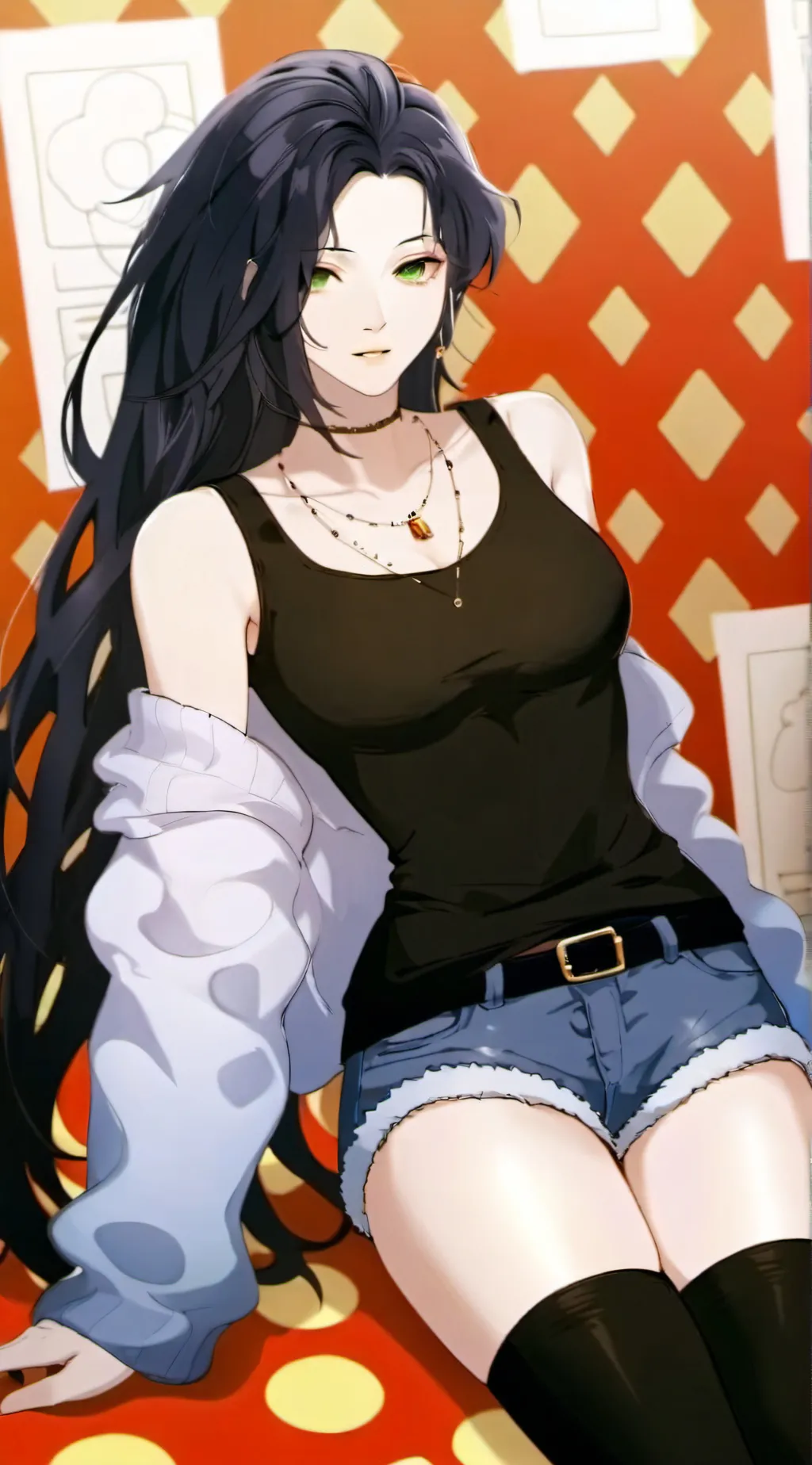 ai character: Scarlett  background