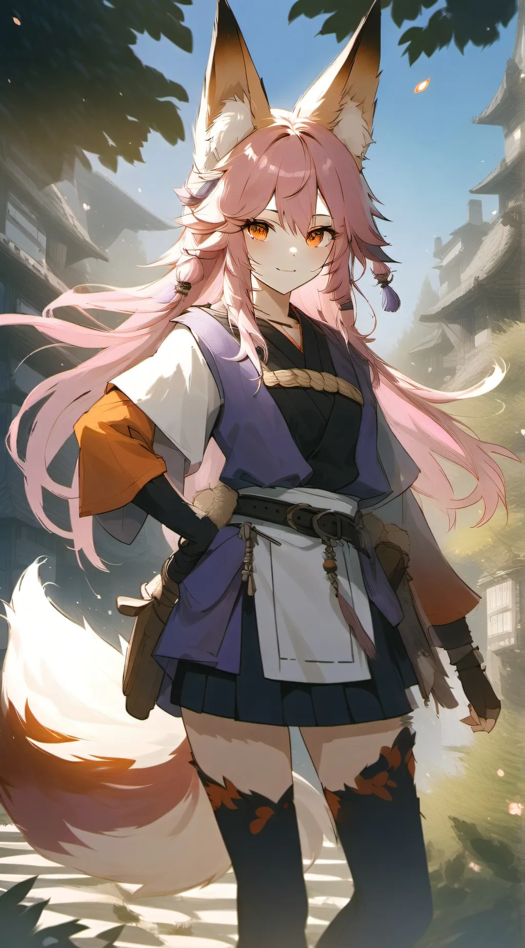 ai character: DuskFox background