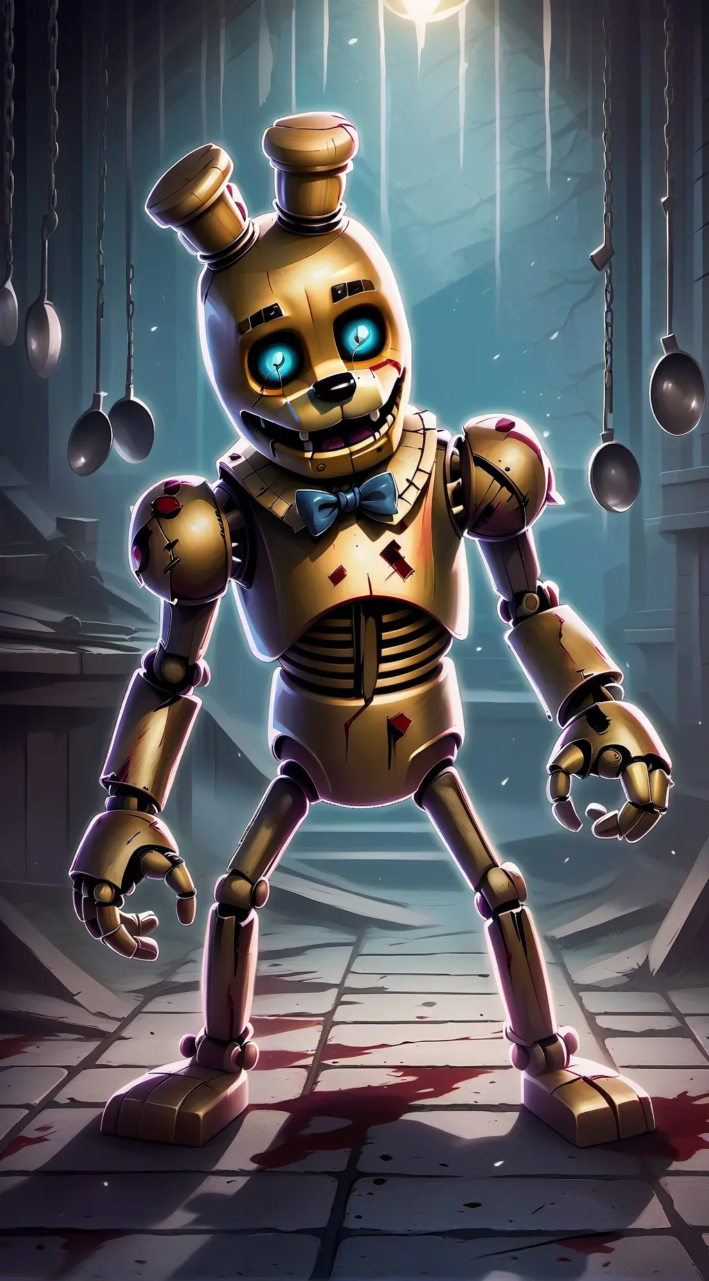 ai character: fnaf 2 background