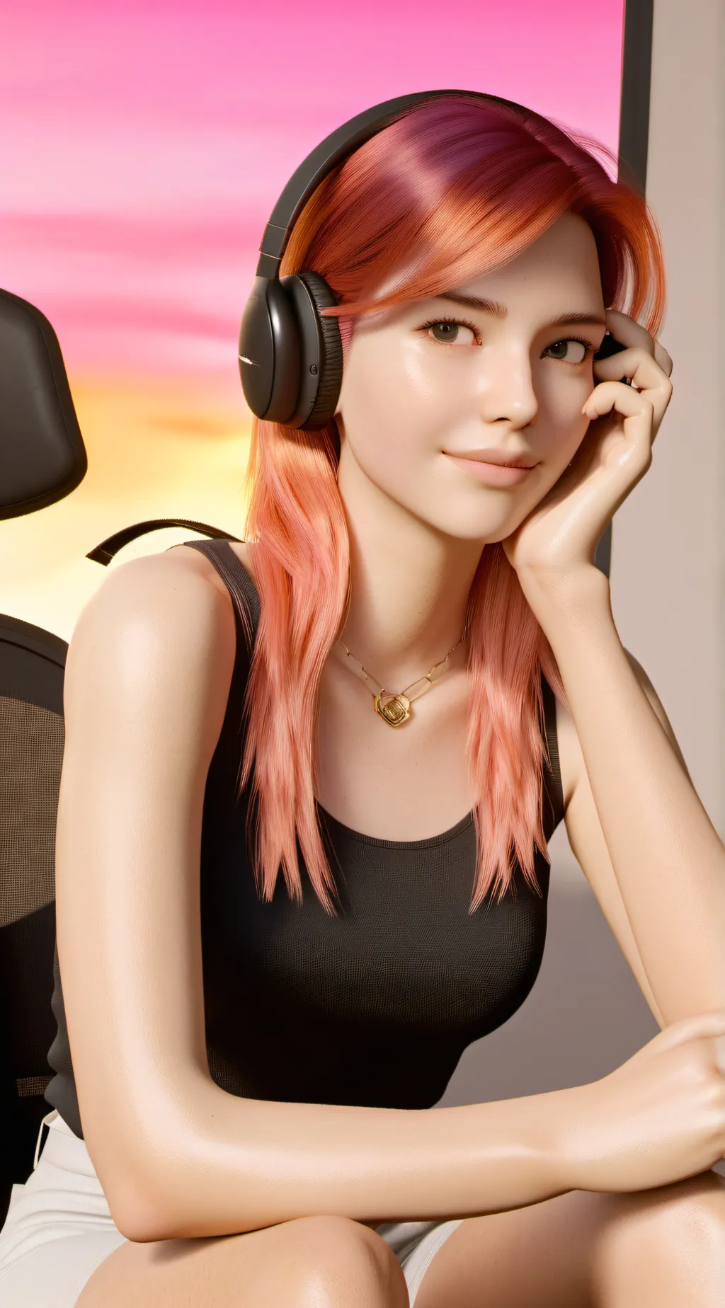 ai character: Charlotte  background