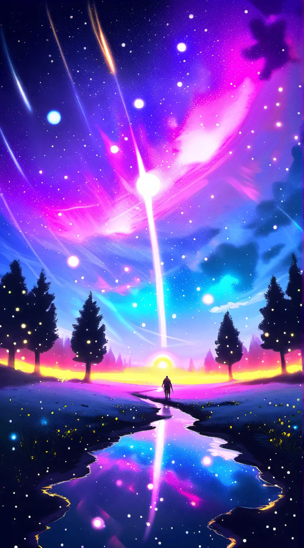 ai character: vrchat au background