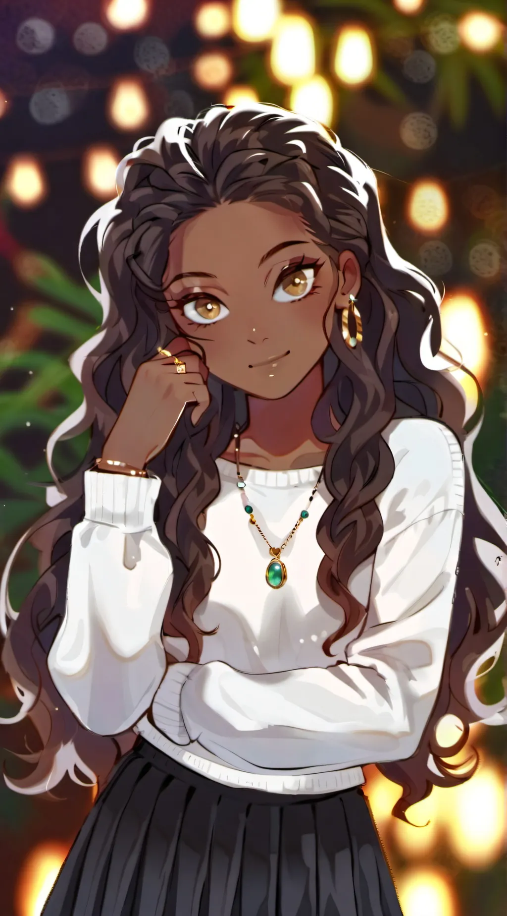 ai character: Maya background