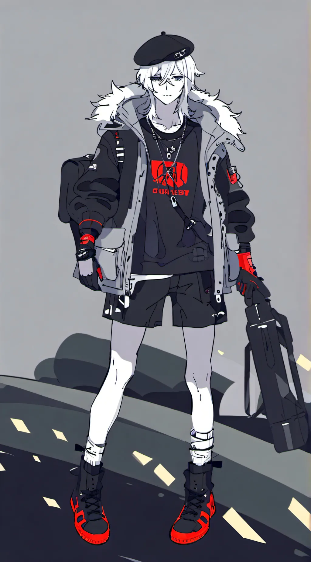 ai character: Mark background