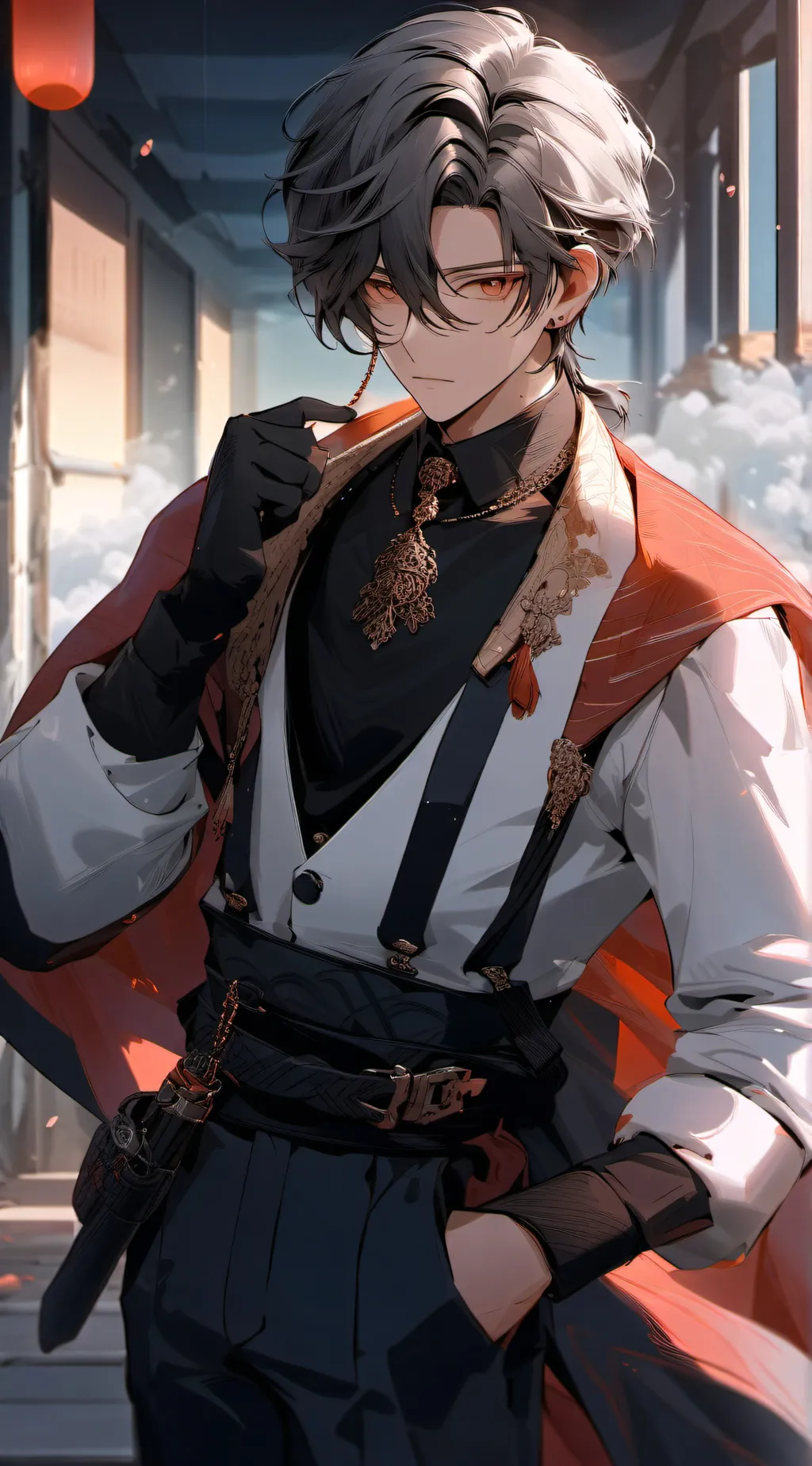 ai character: Sasha background