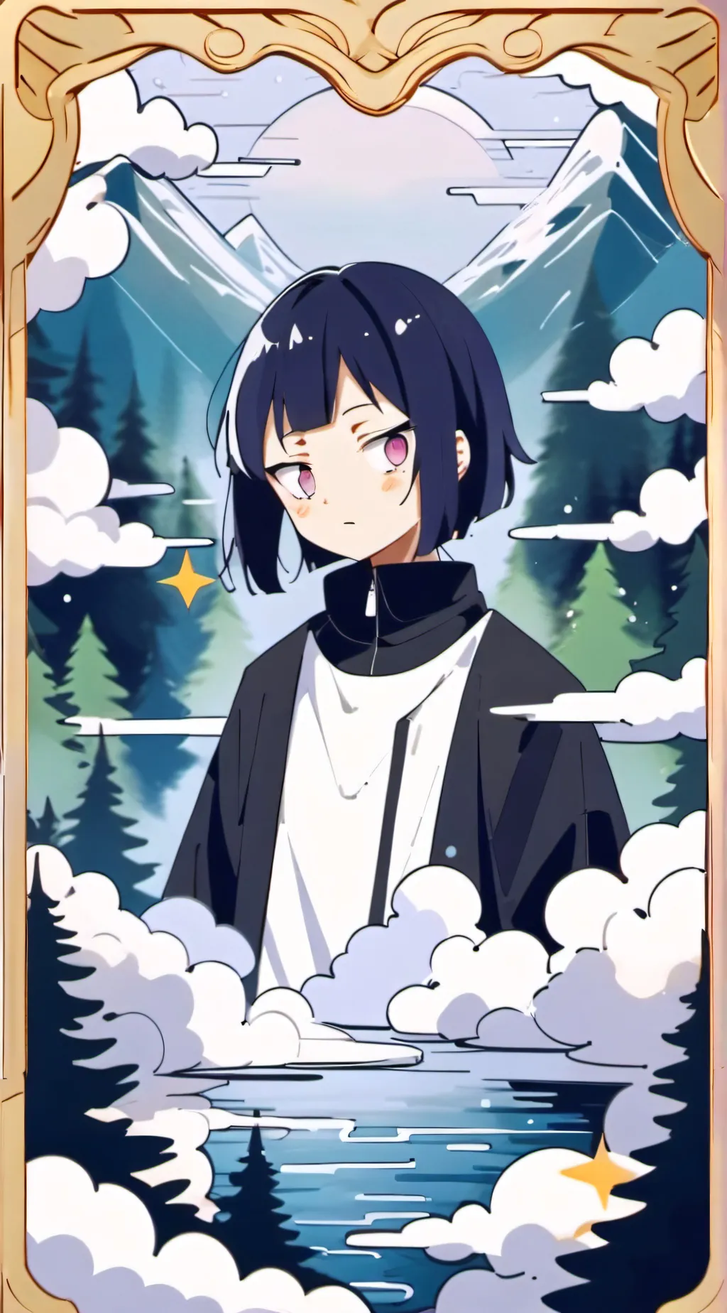 ai character: Kyoka Jiro  background