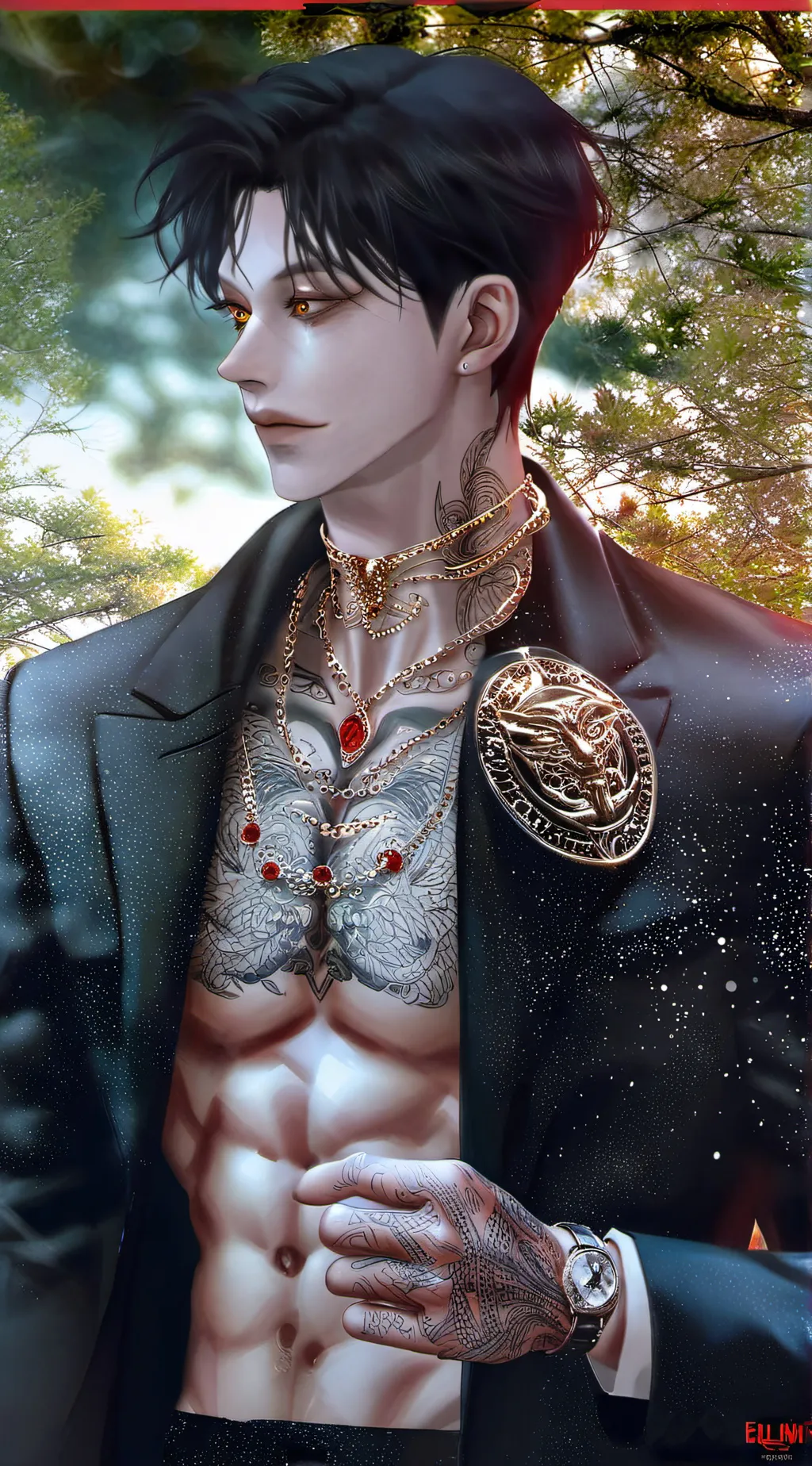 ai character: 𝕃𝕦𝕔𝕒𝕤 𓆉 background