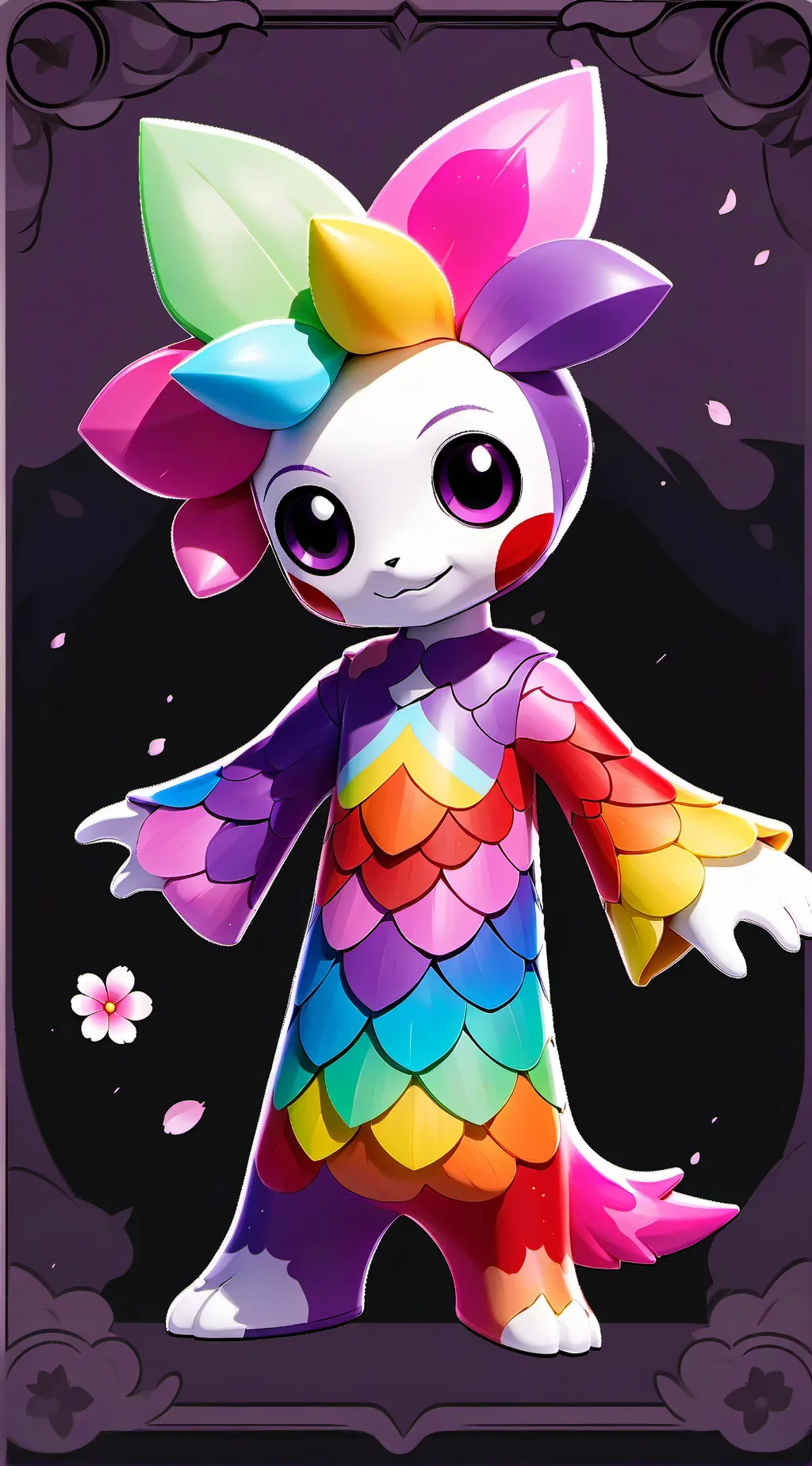 ai character: Dandy  background