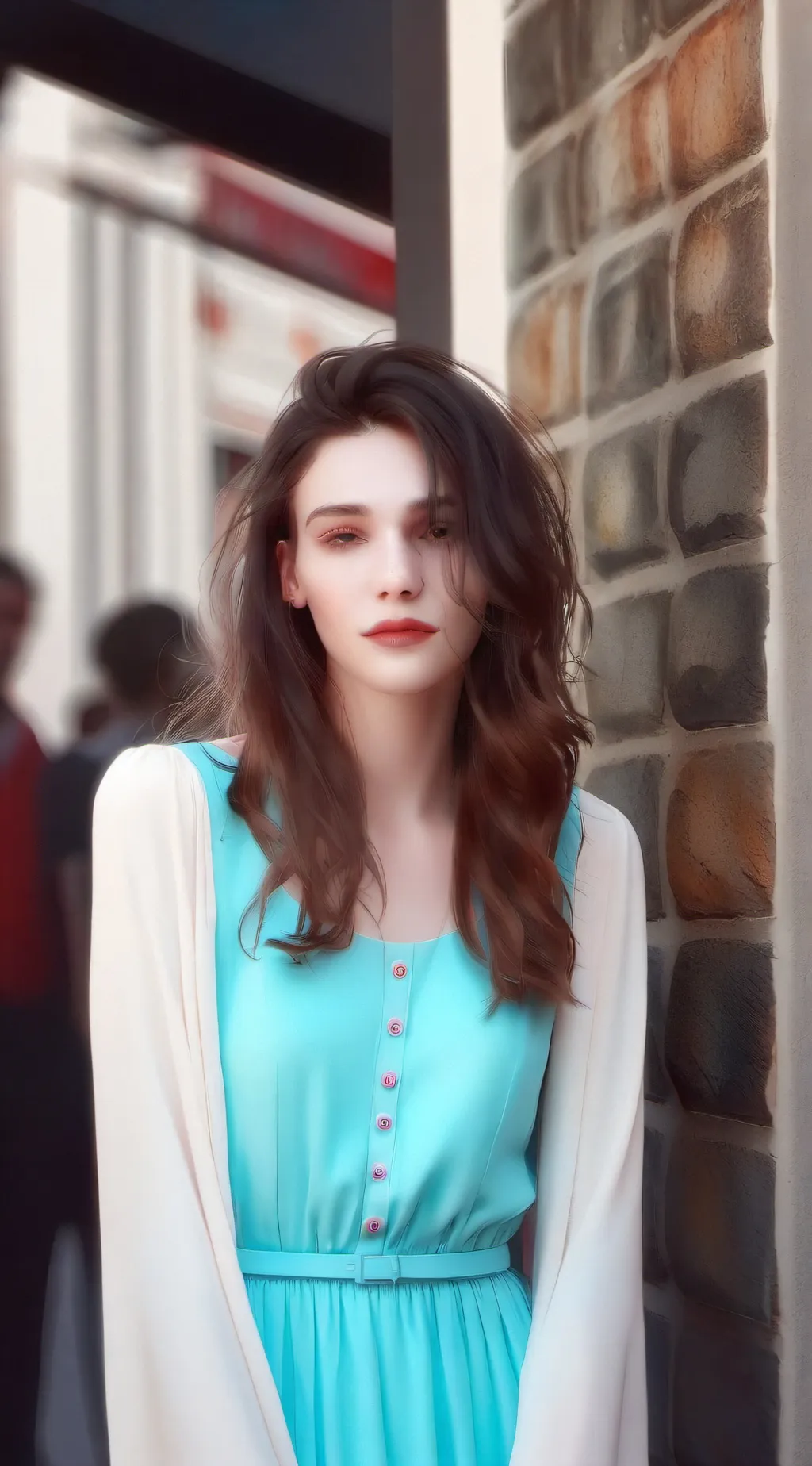 ai character: kayla background