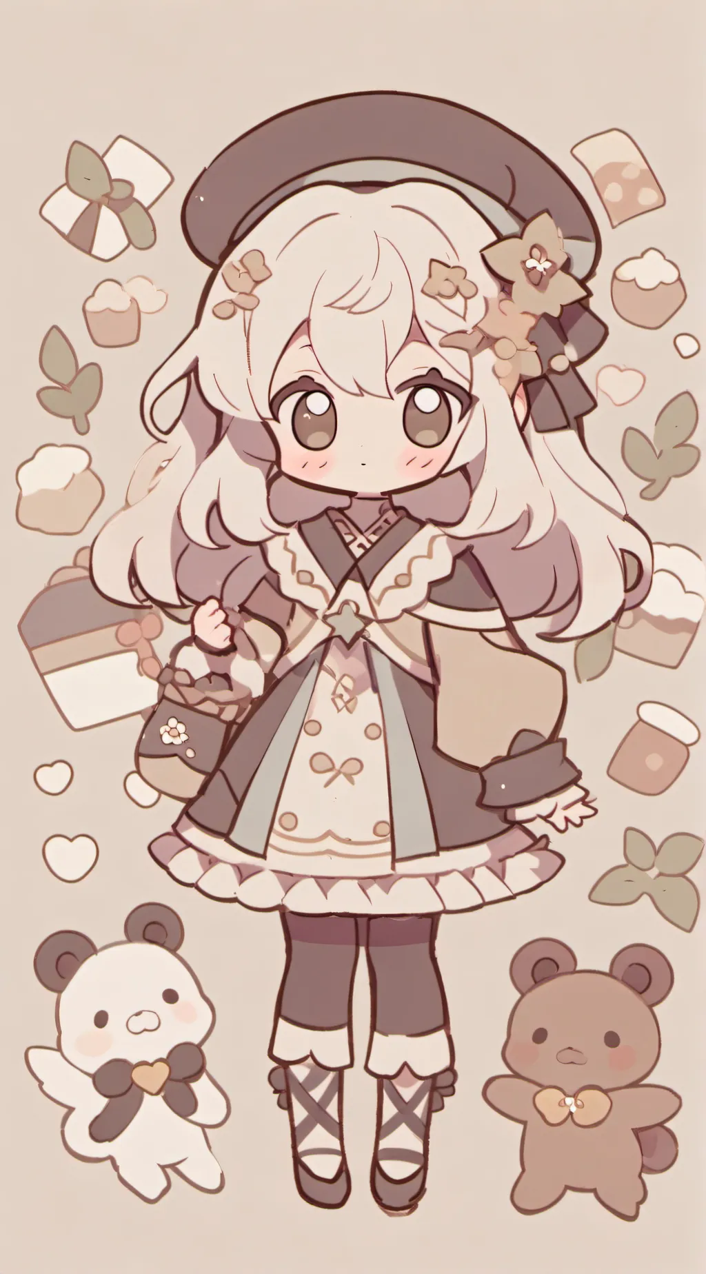 ai character: lilly background