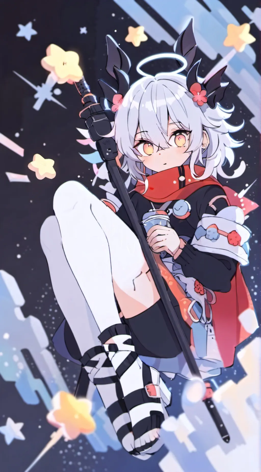 ai character: Leah  background