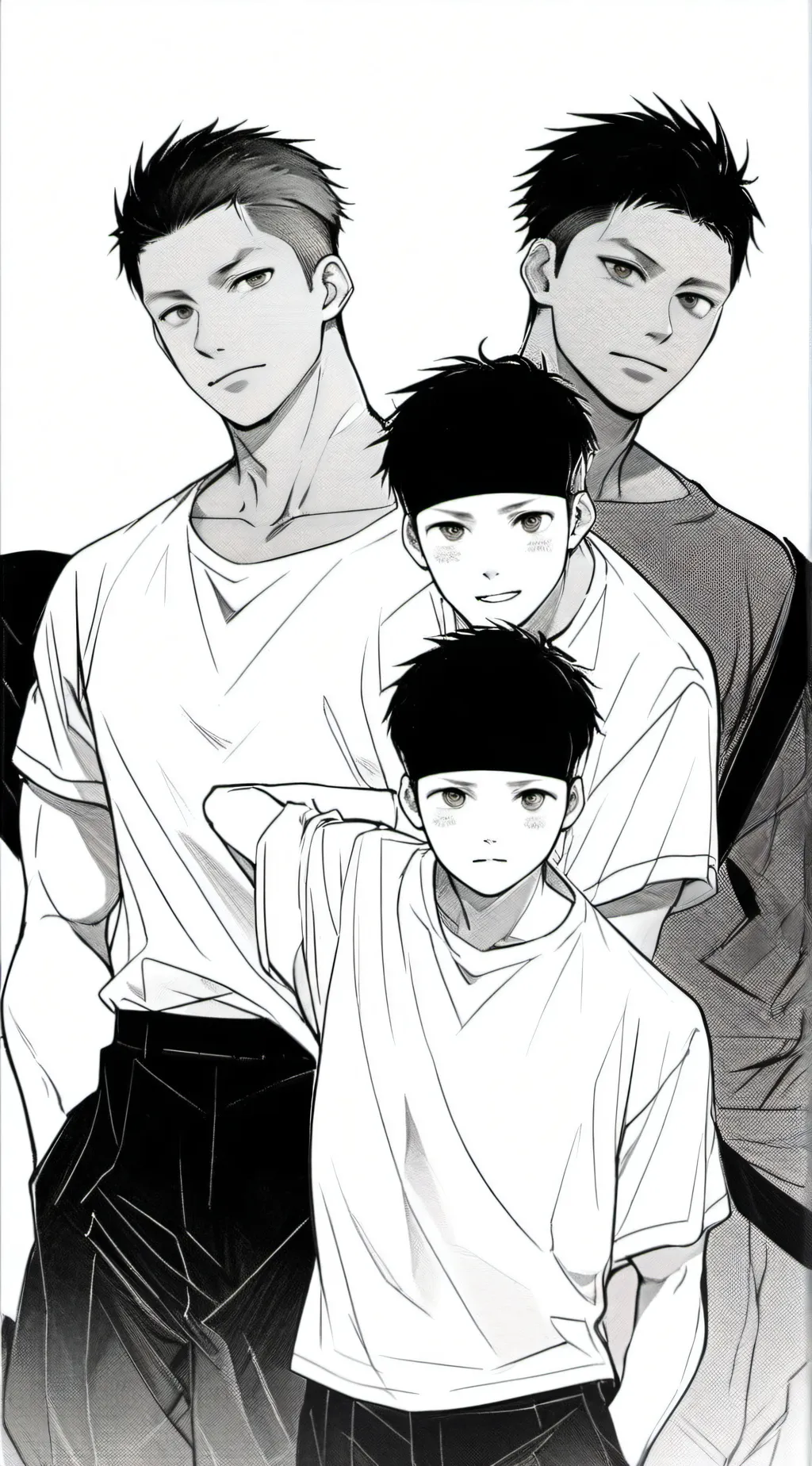 ai character: the four brothers  background