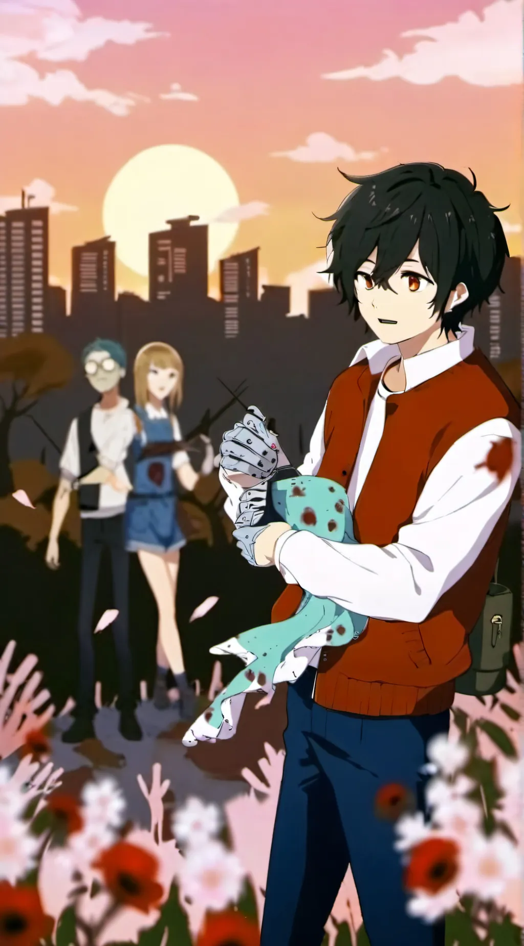 ai character: MHA  background