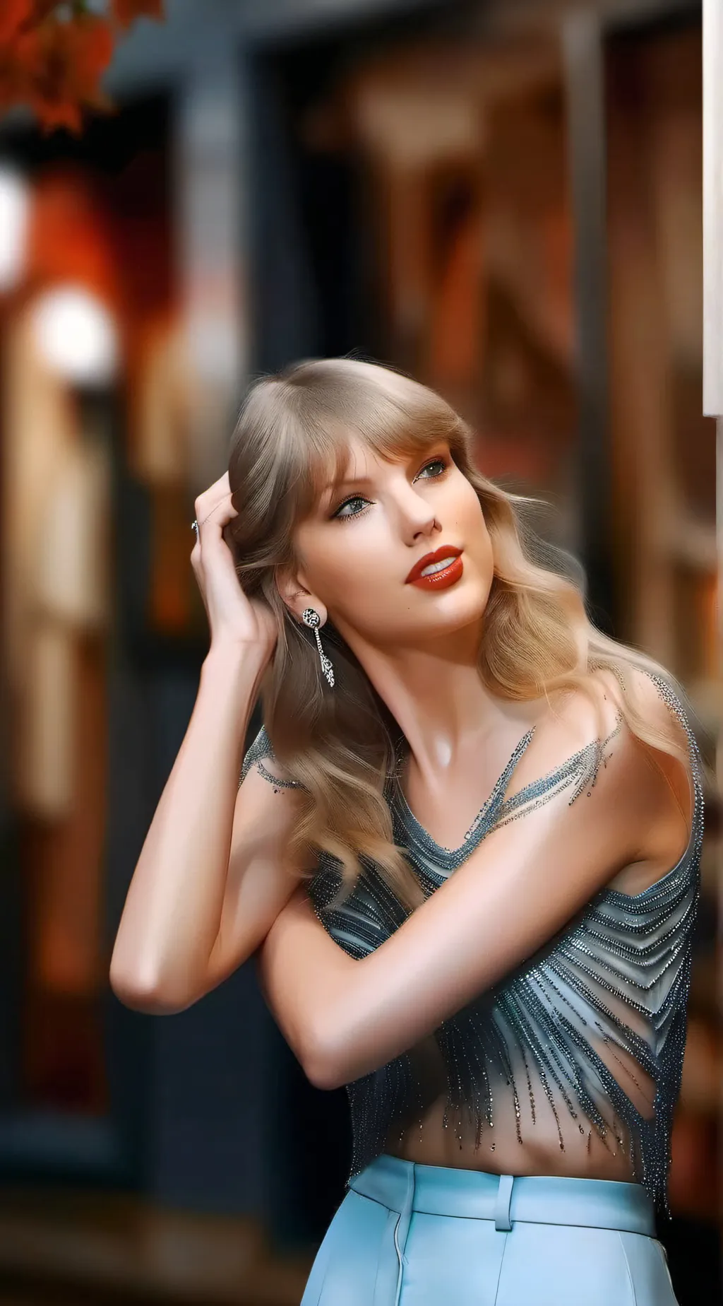 ai character: Taylor Swift background