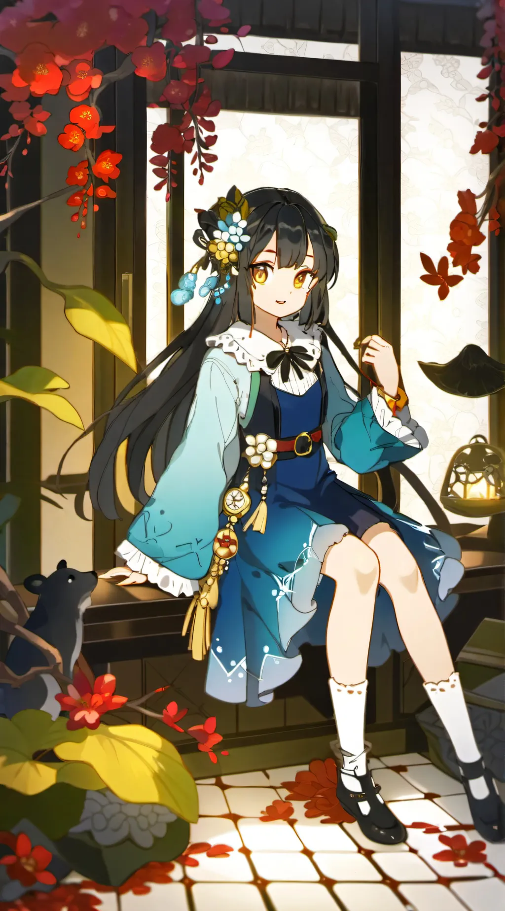 ai character: lilly  background