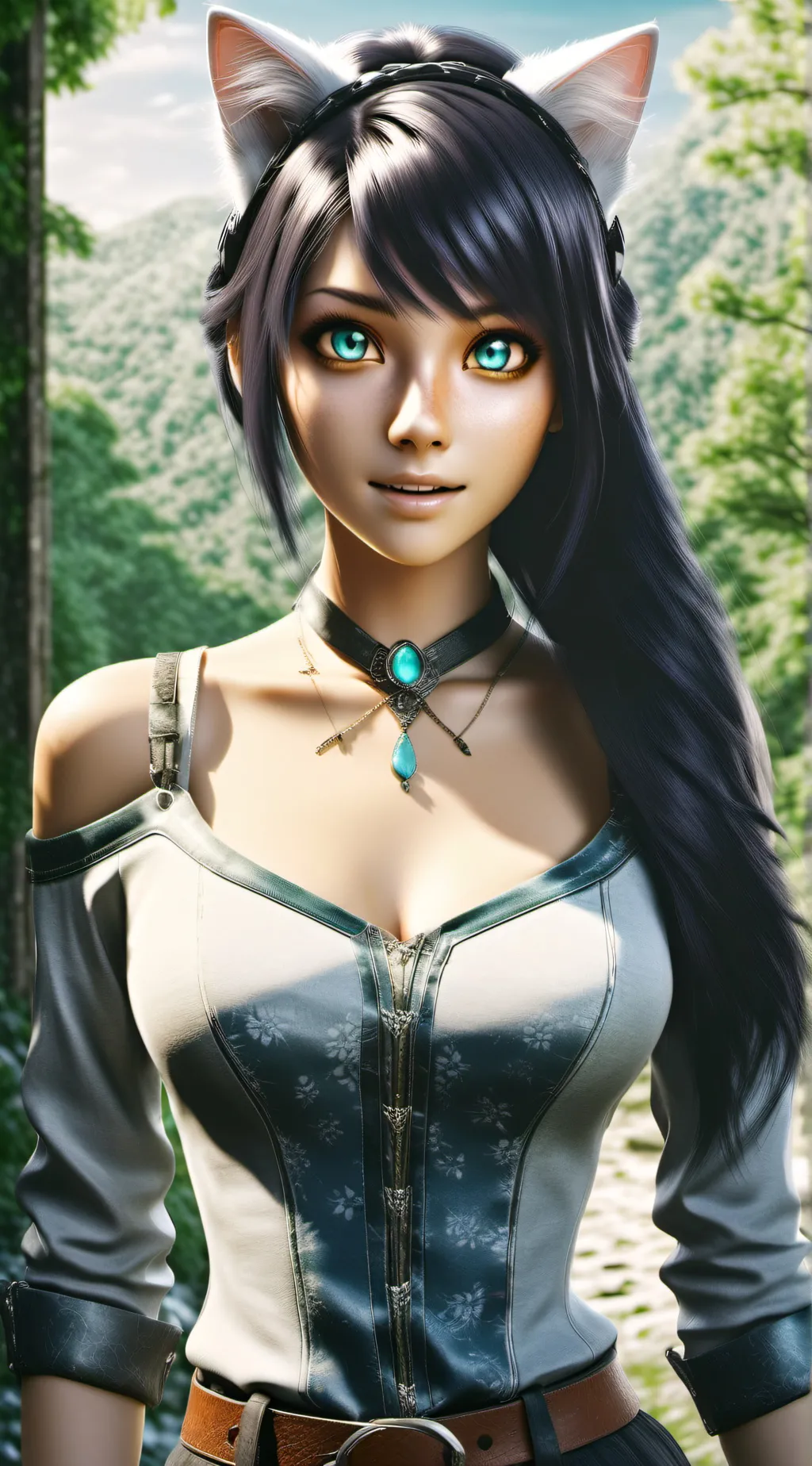 ai character: Skye background