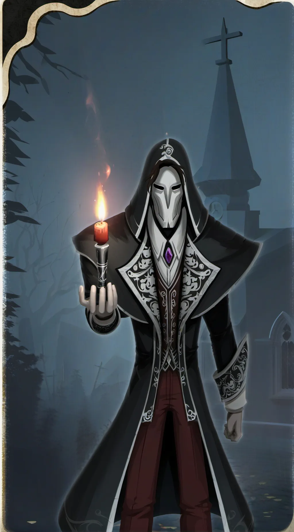 ai character: Simp evil lightman background