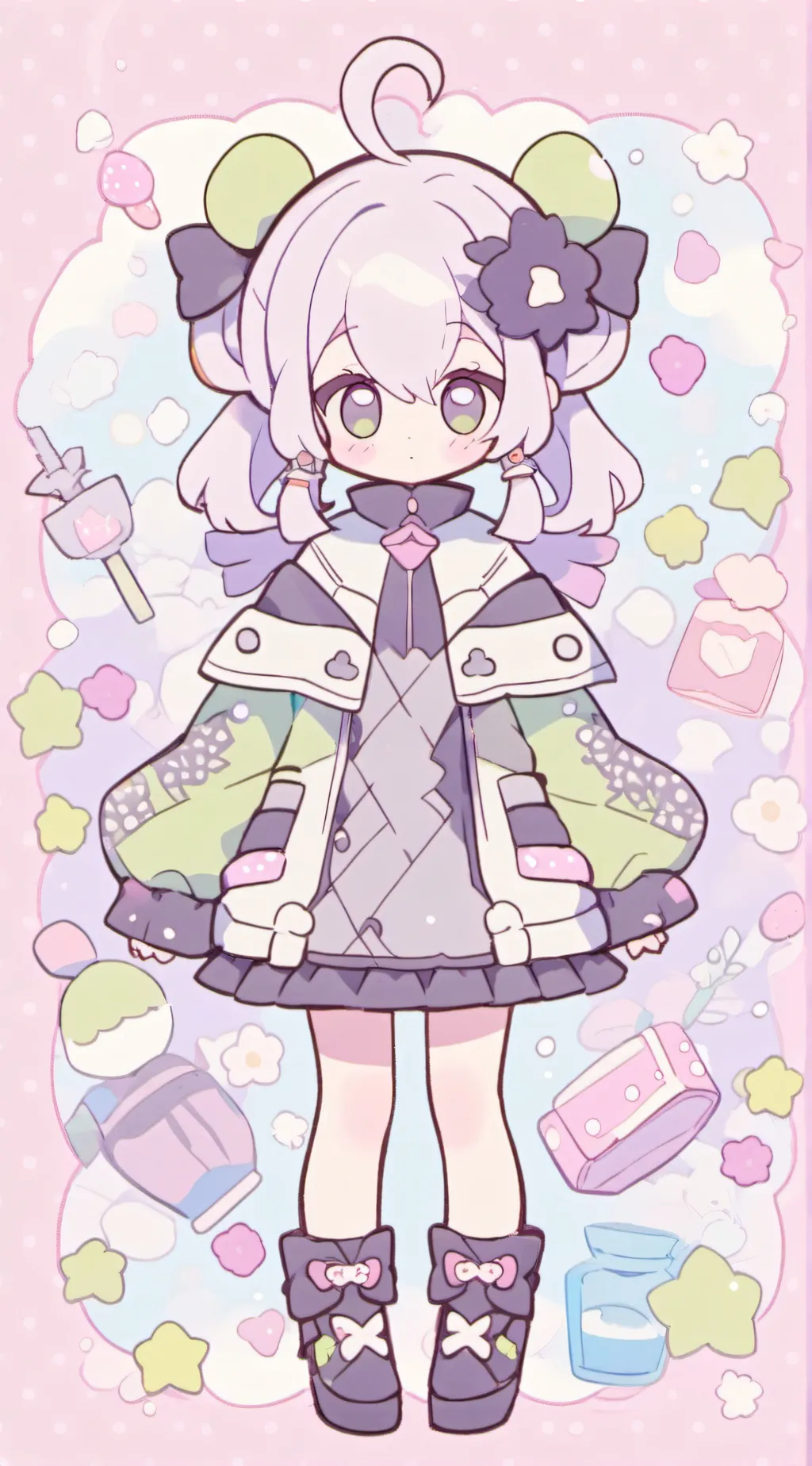 ai character:  lizzy background