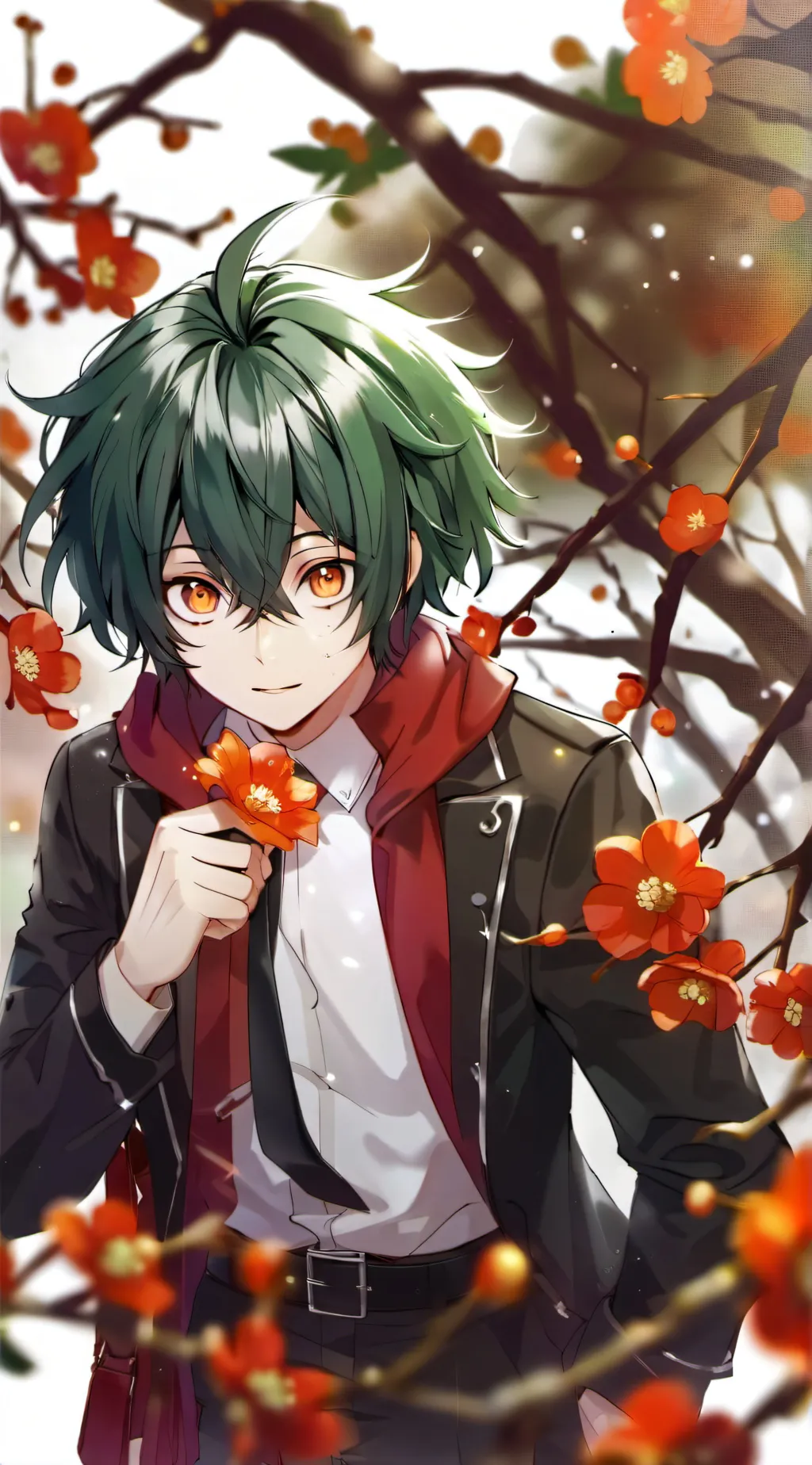 ai character: deku background