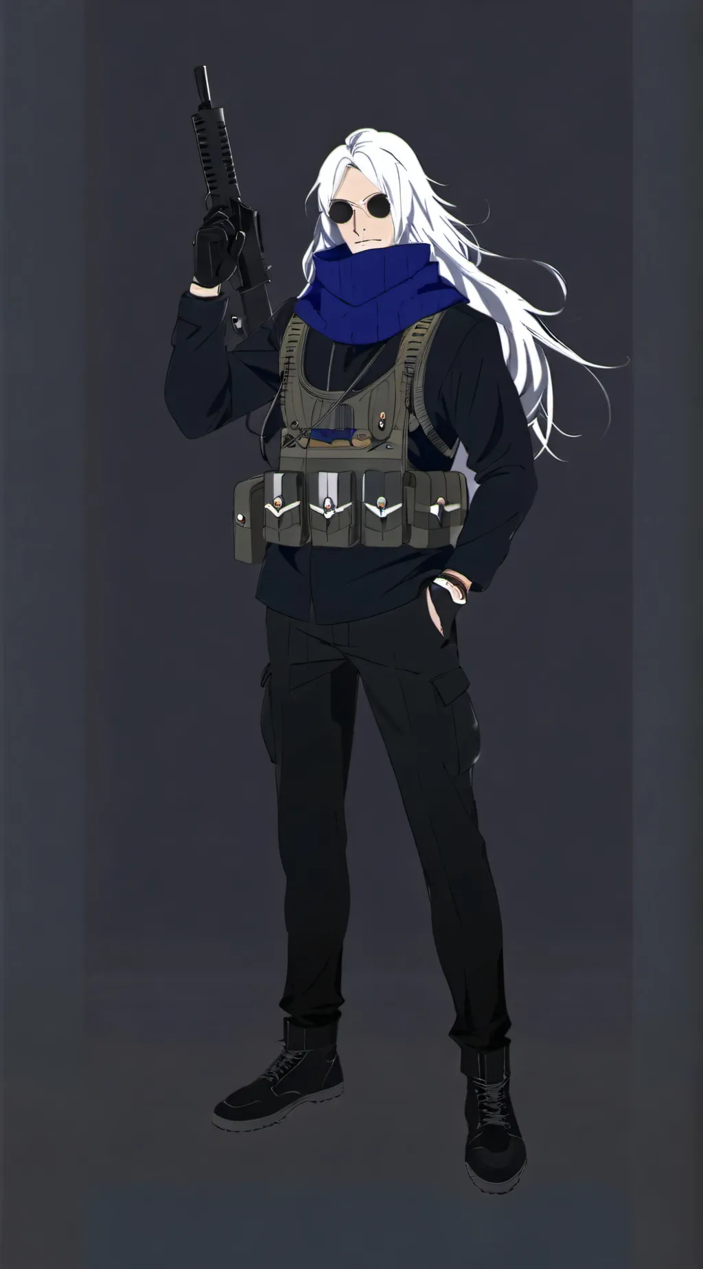 ai character: mr terrible man  background