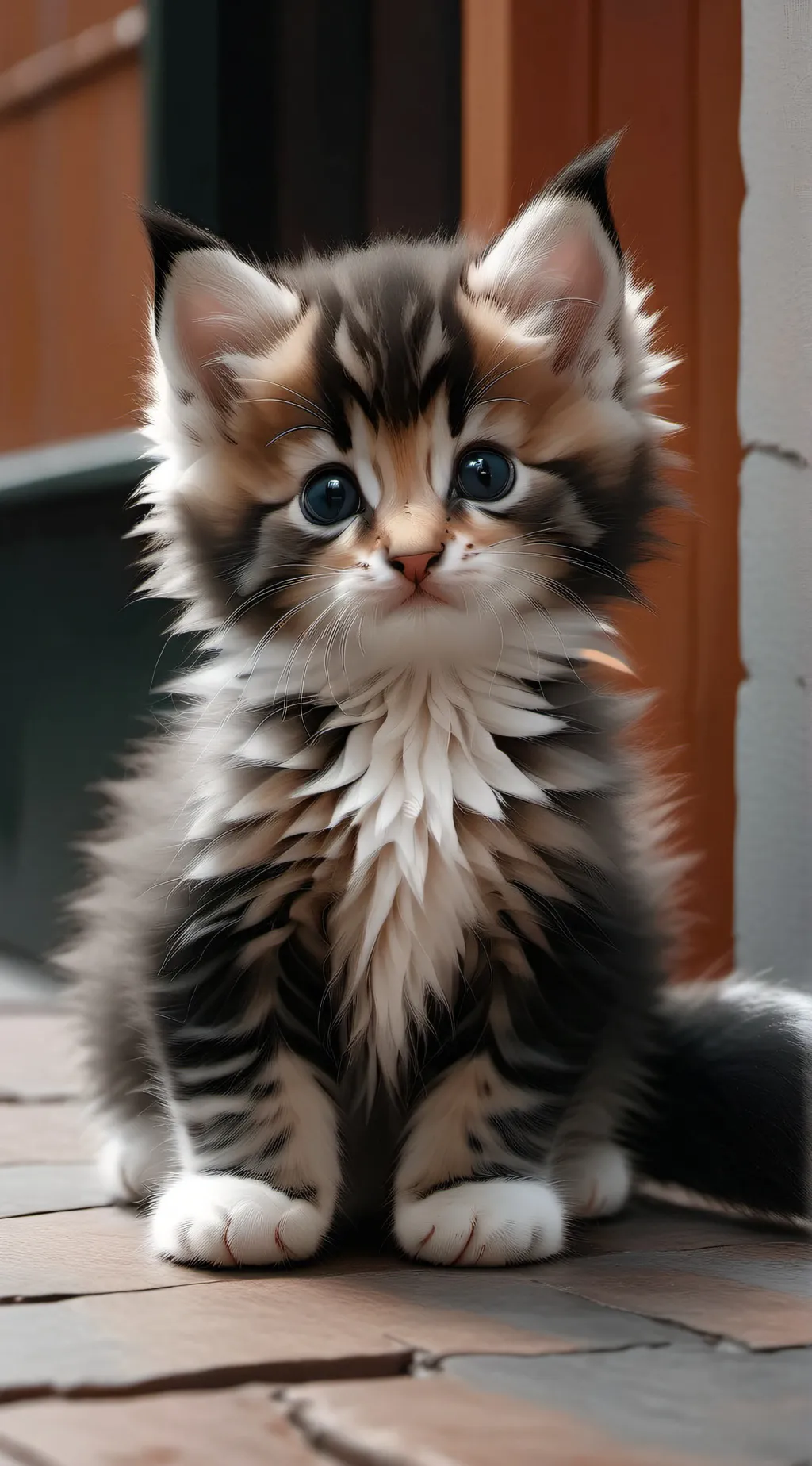 ai character: Baby kitten background