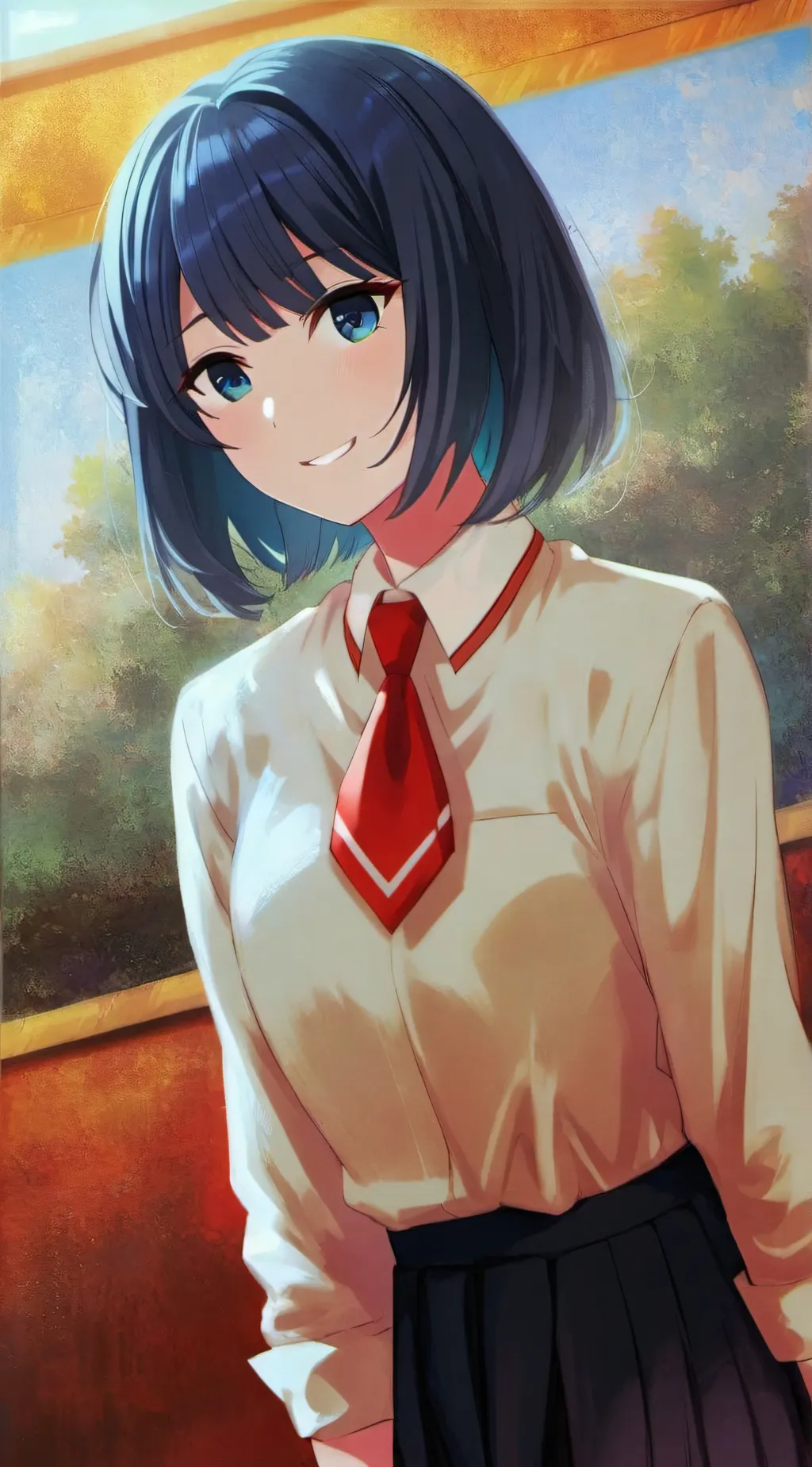 ai character: Akane Kurokawa background