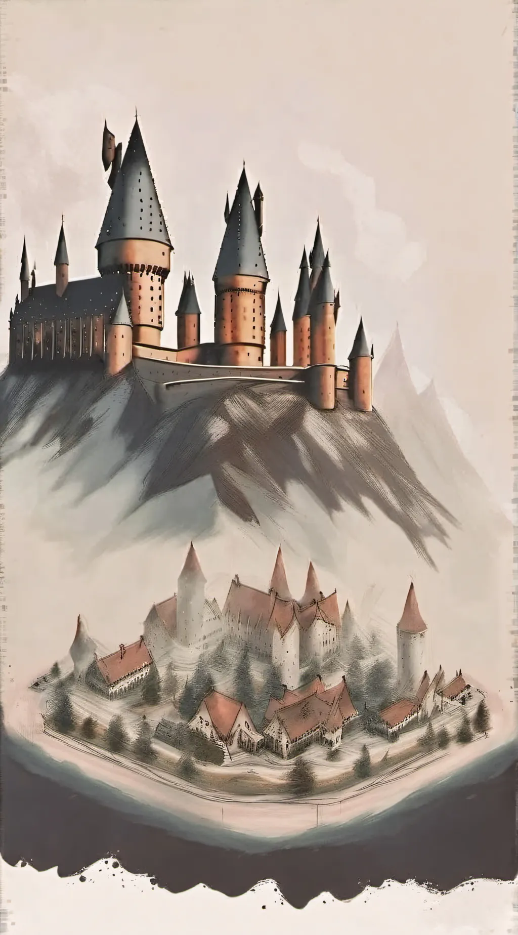 ai character: Hogwarts  background