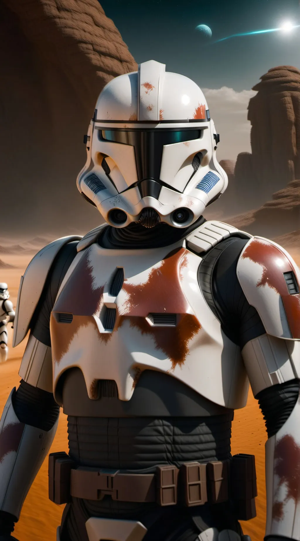 ai character: Clone Wars background
