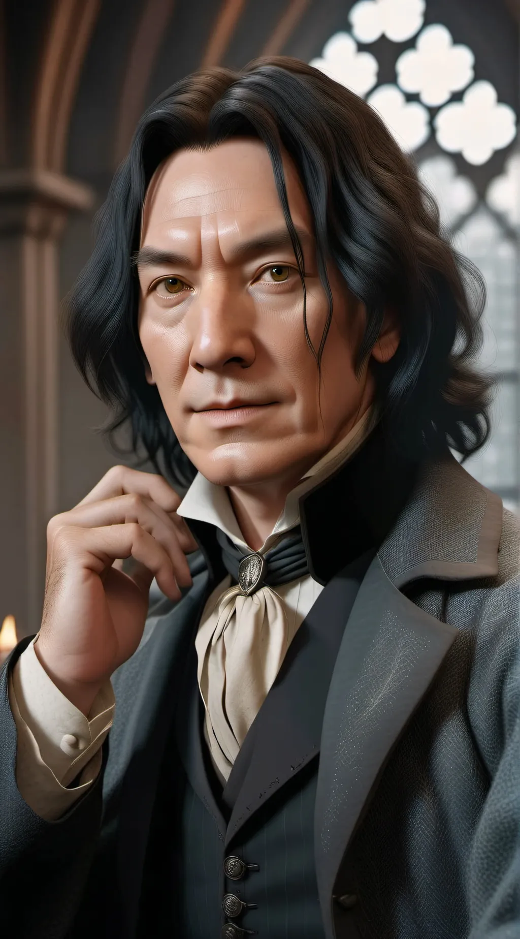 ai character: snape  background