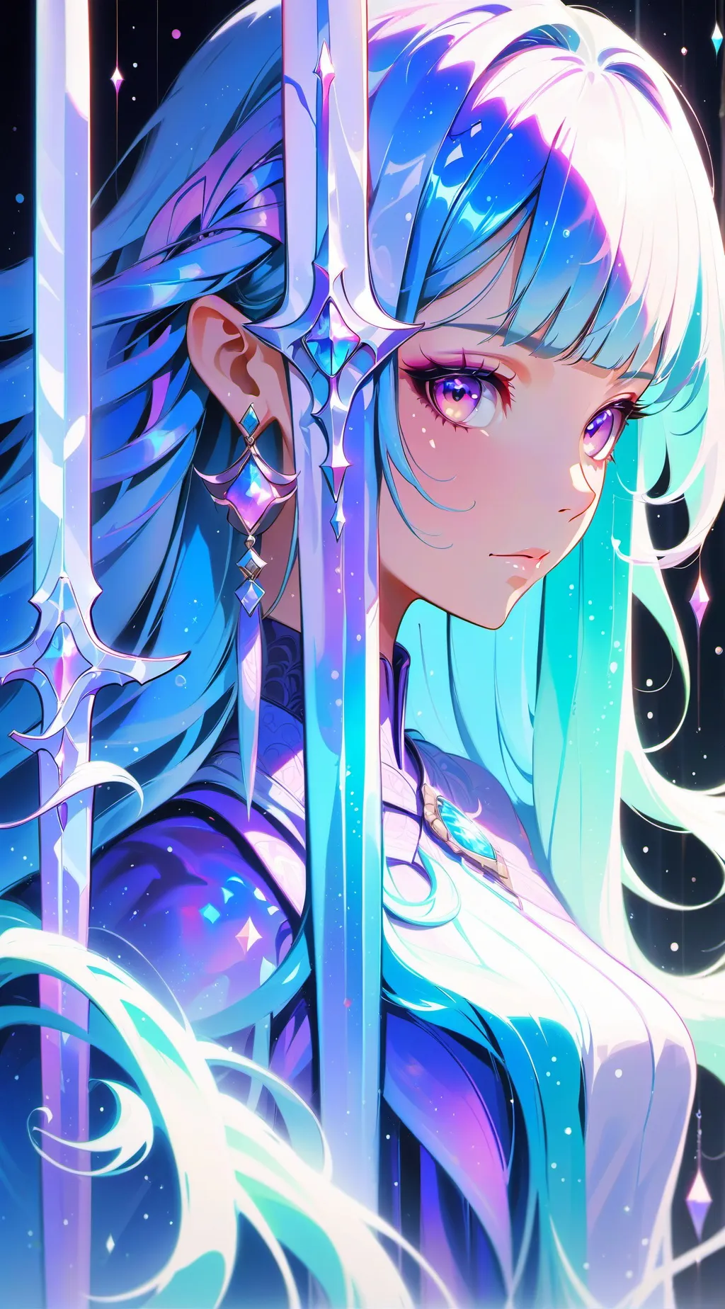 ai character: Selene background