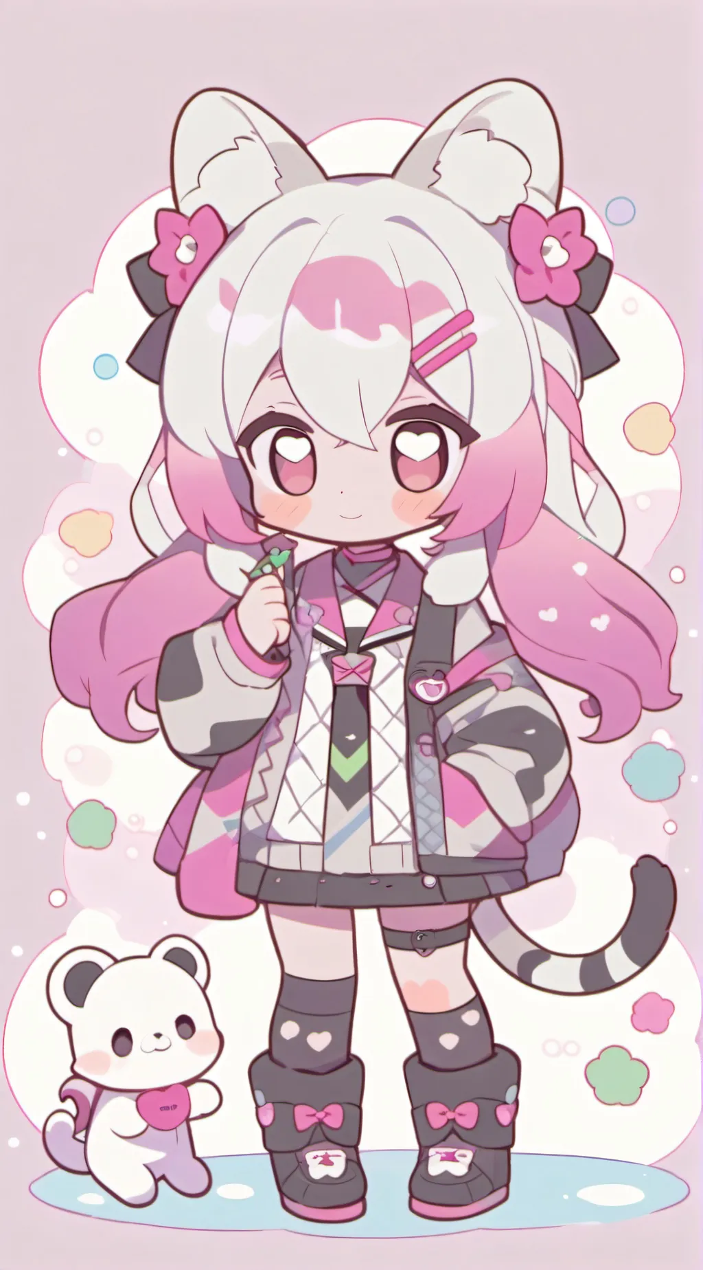 ai character: Kelly da cheetah!! background