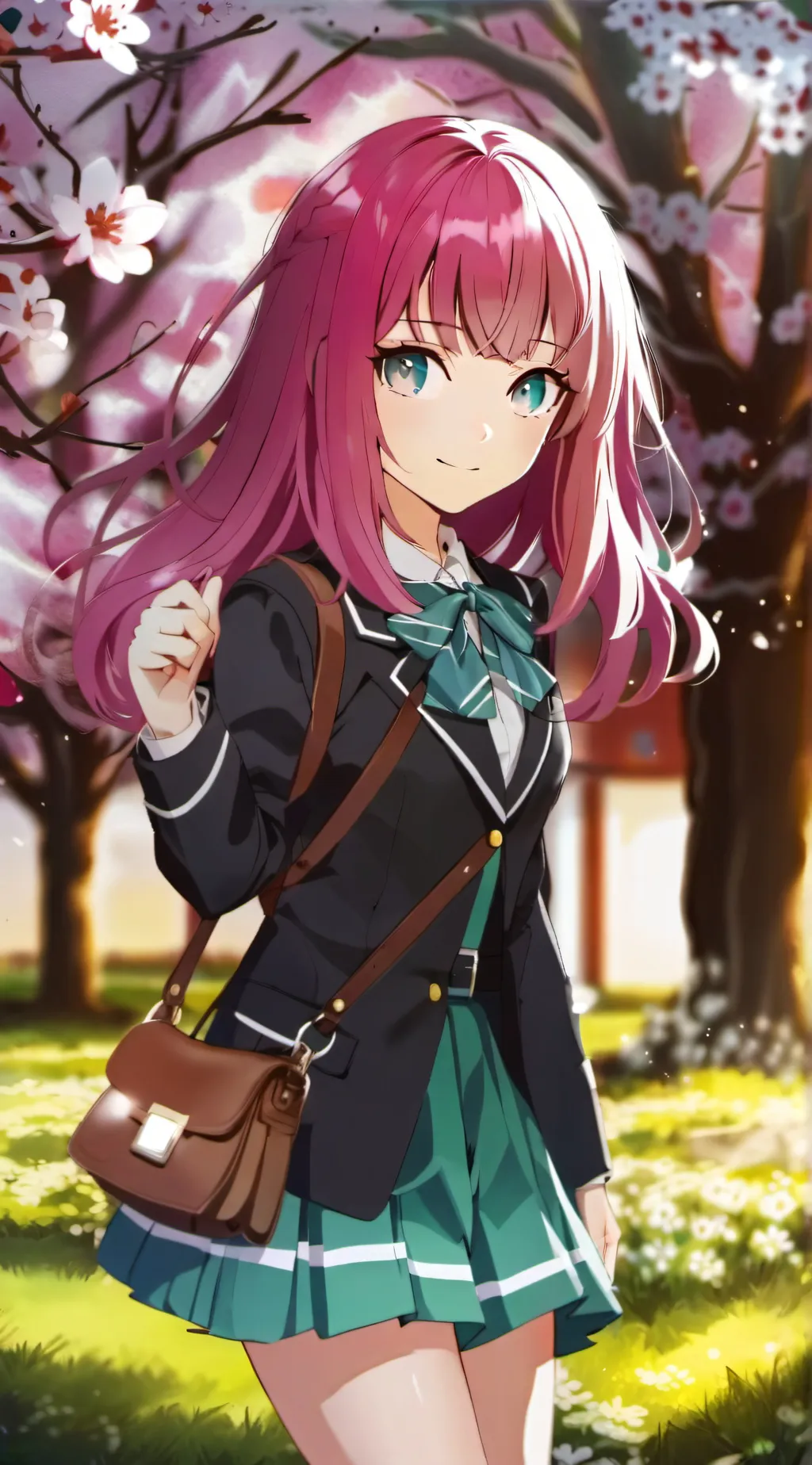 ai character: Izumi puppet  background