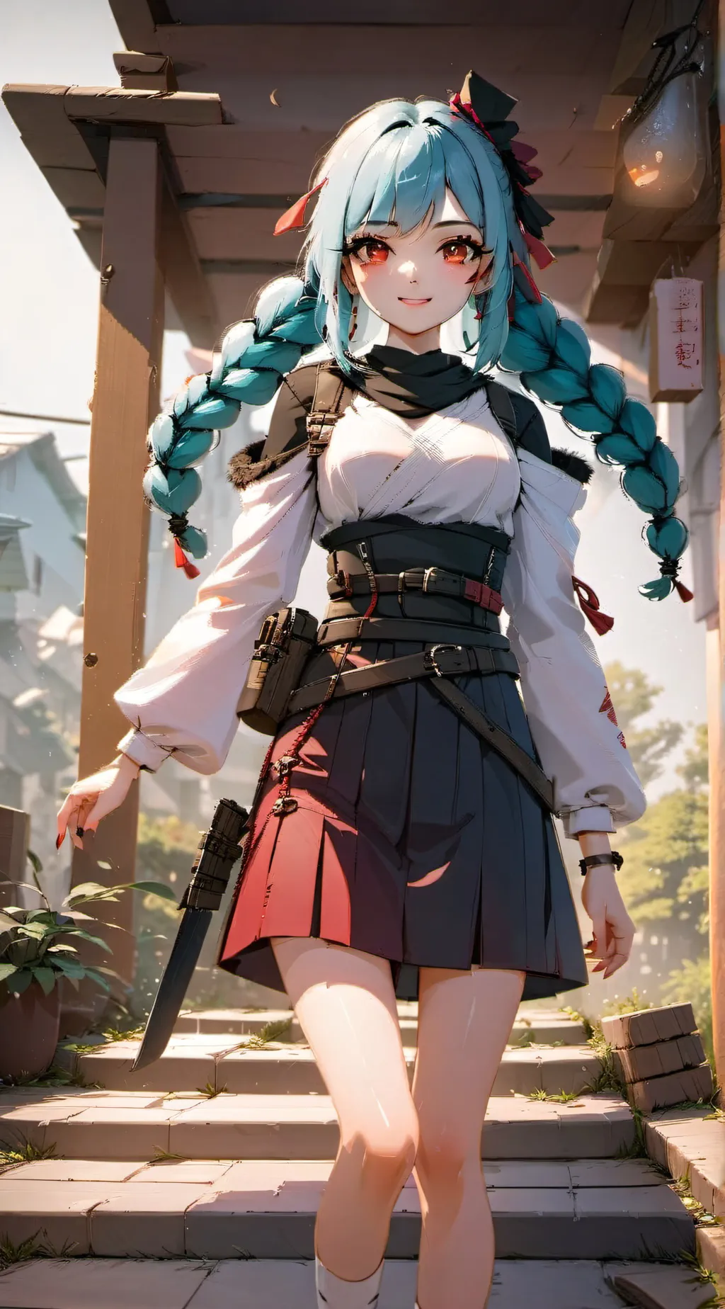 ai character: Assassin Mia background