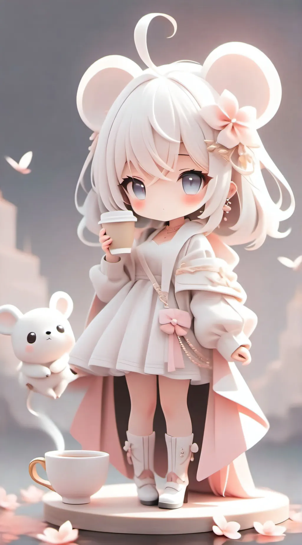 ai character: cup head background