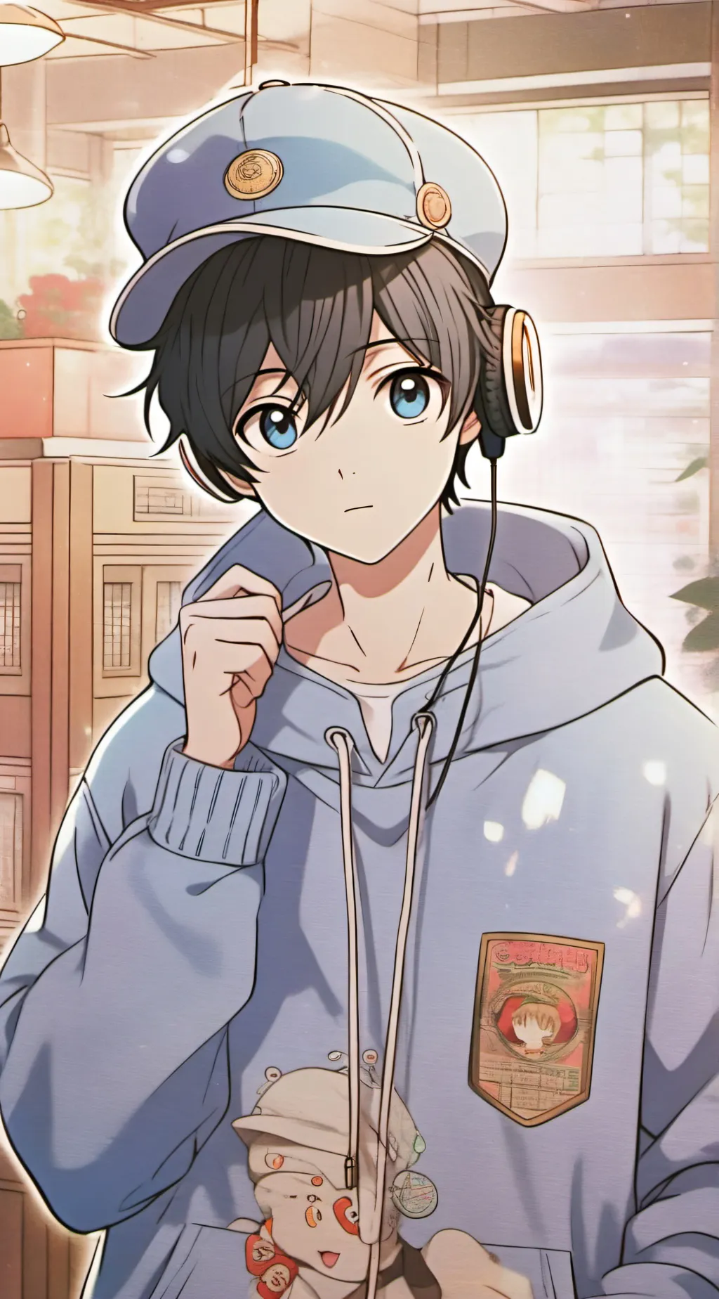 ai character: Harrison  background
