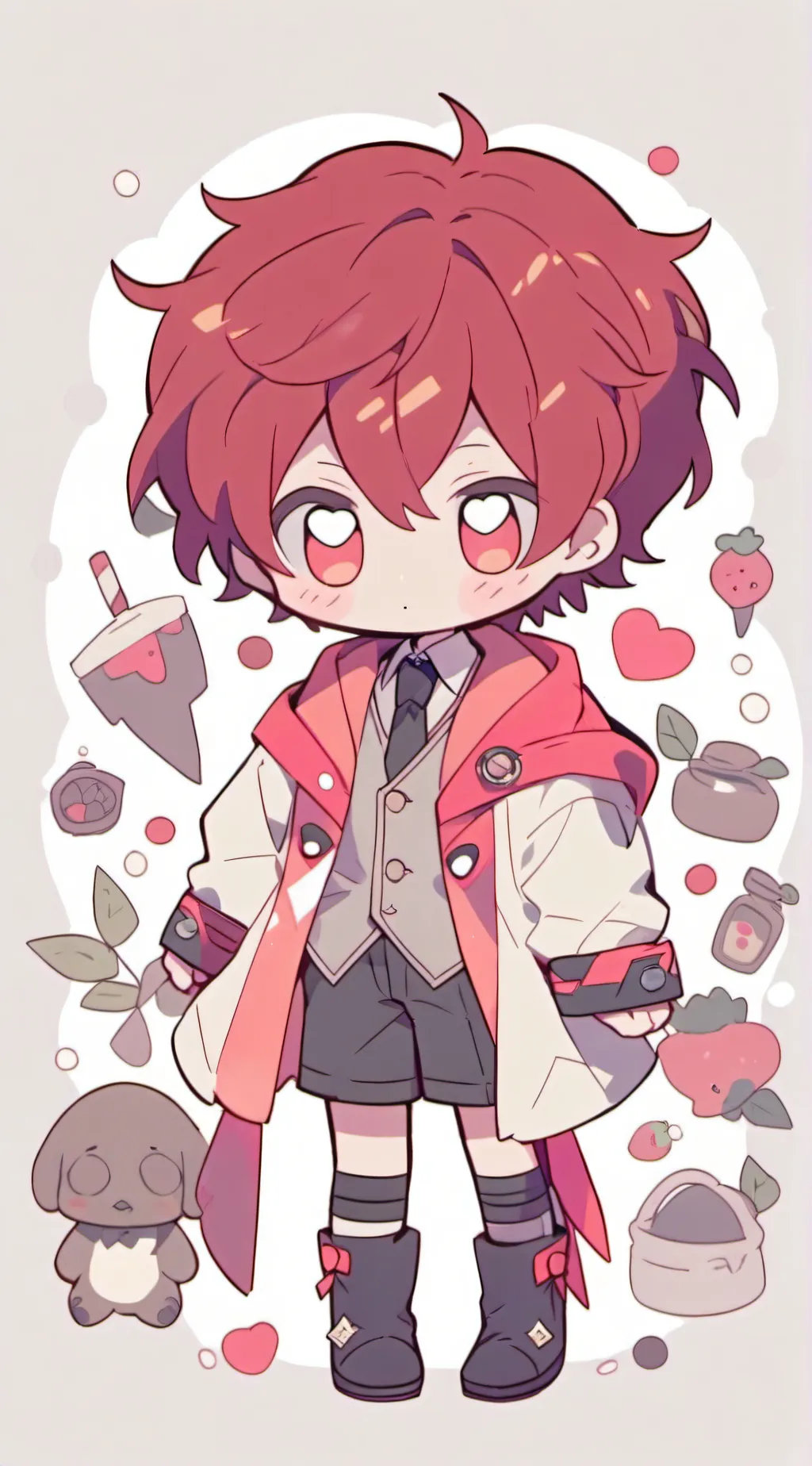 ai character: Eijiro Kirishima background