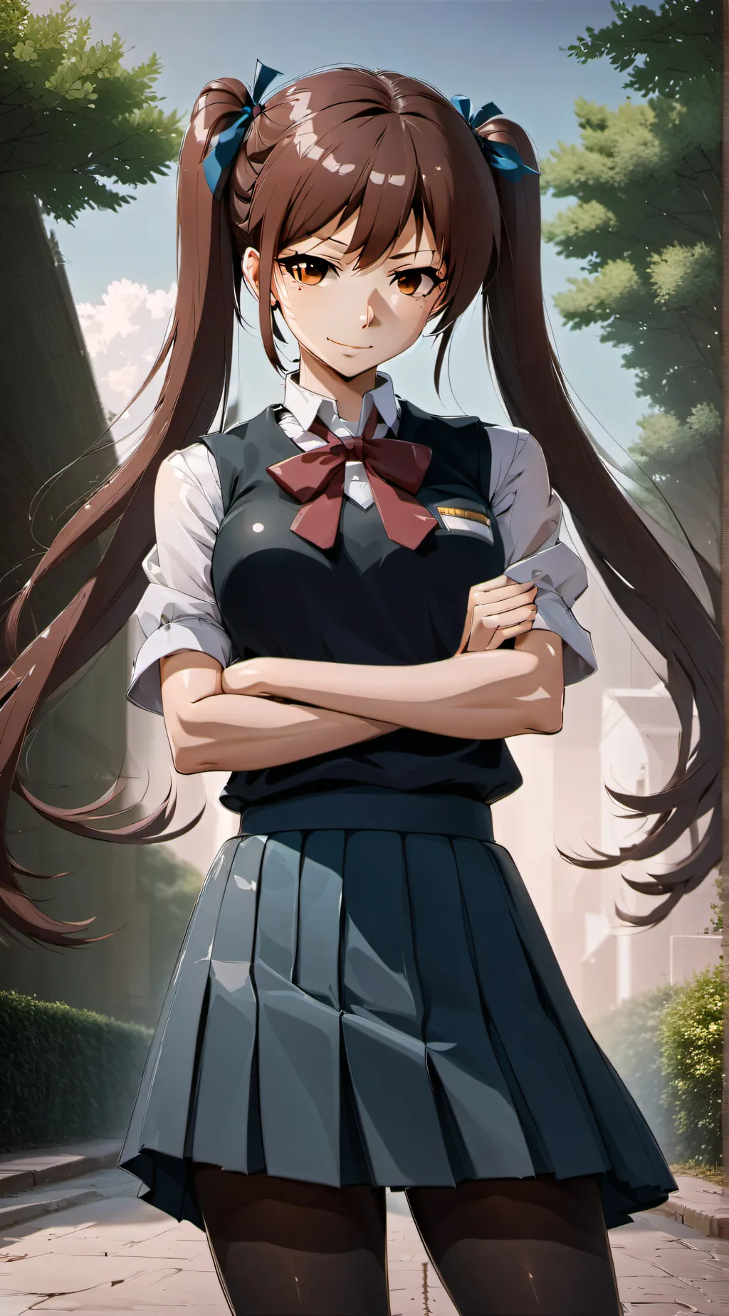 ai character: Izumi Akazawa background