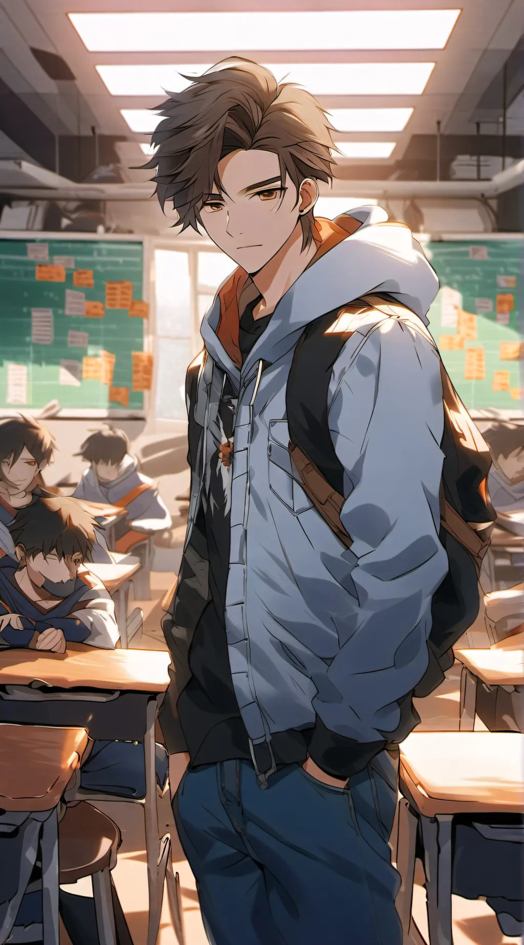 ai character: Darron background