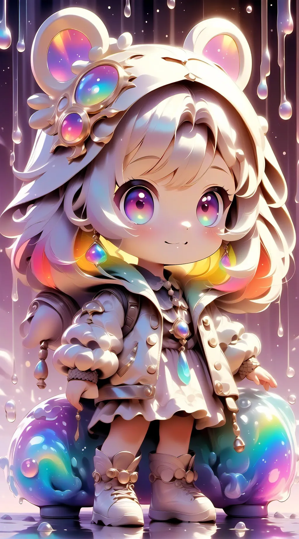 ai character: ✨️🌈LiSa🌈✨️ background