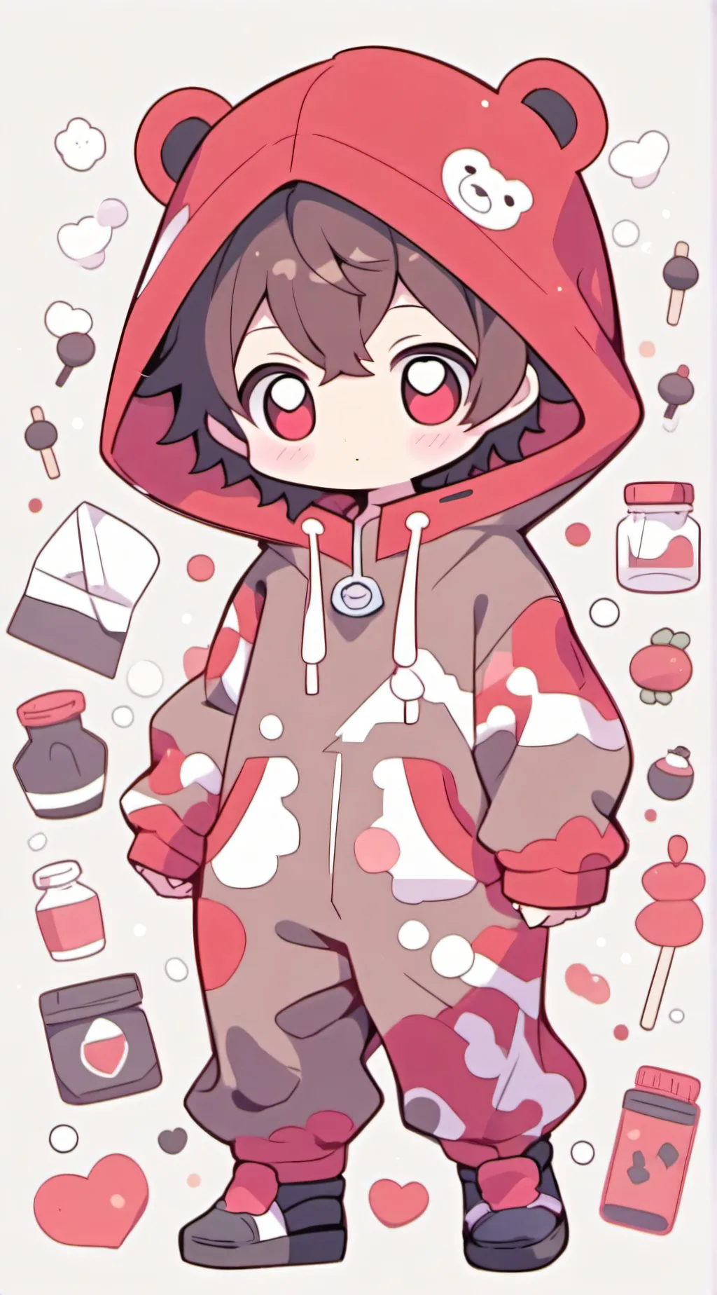 ai character: Cashtv🎀 background