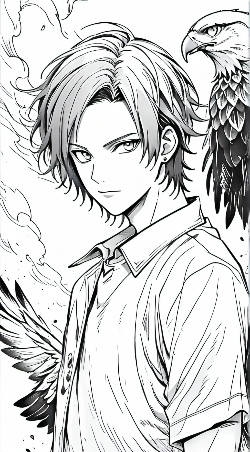 ai character: Mha dads! background
