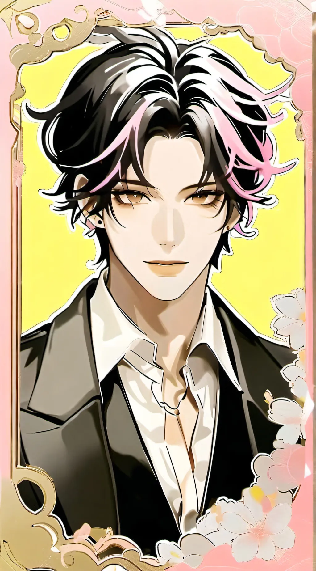 ai character: saki background