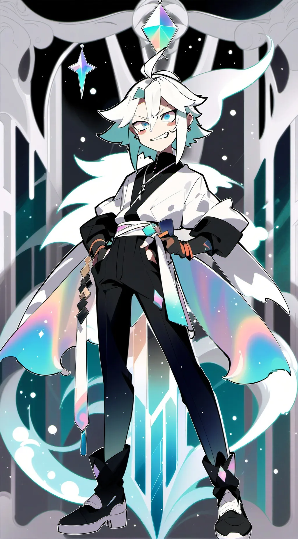 ai character: Oliver background