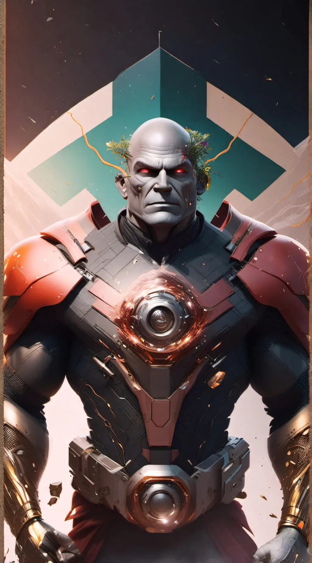 ai character: brainiac background